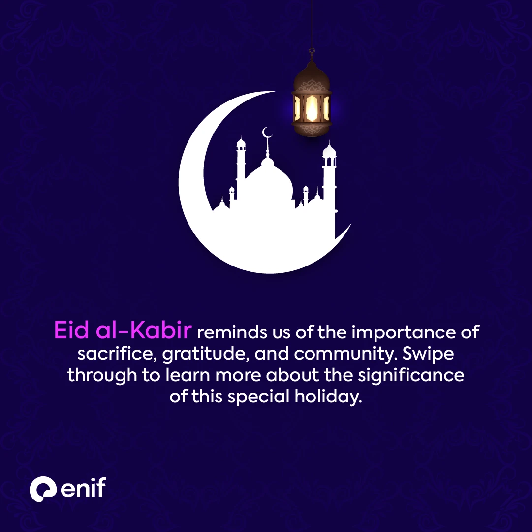 Enif Eid al-Kabir campaign cover